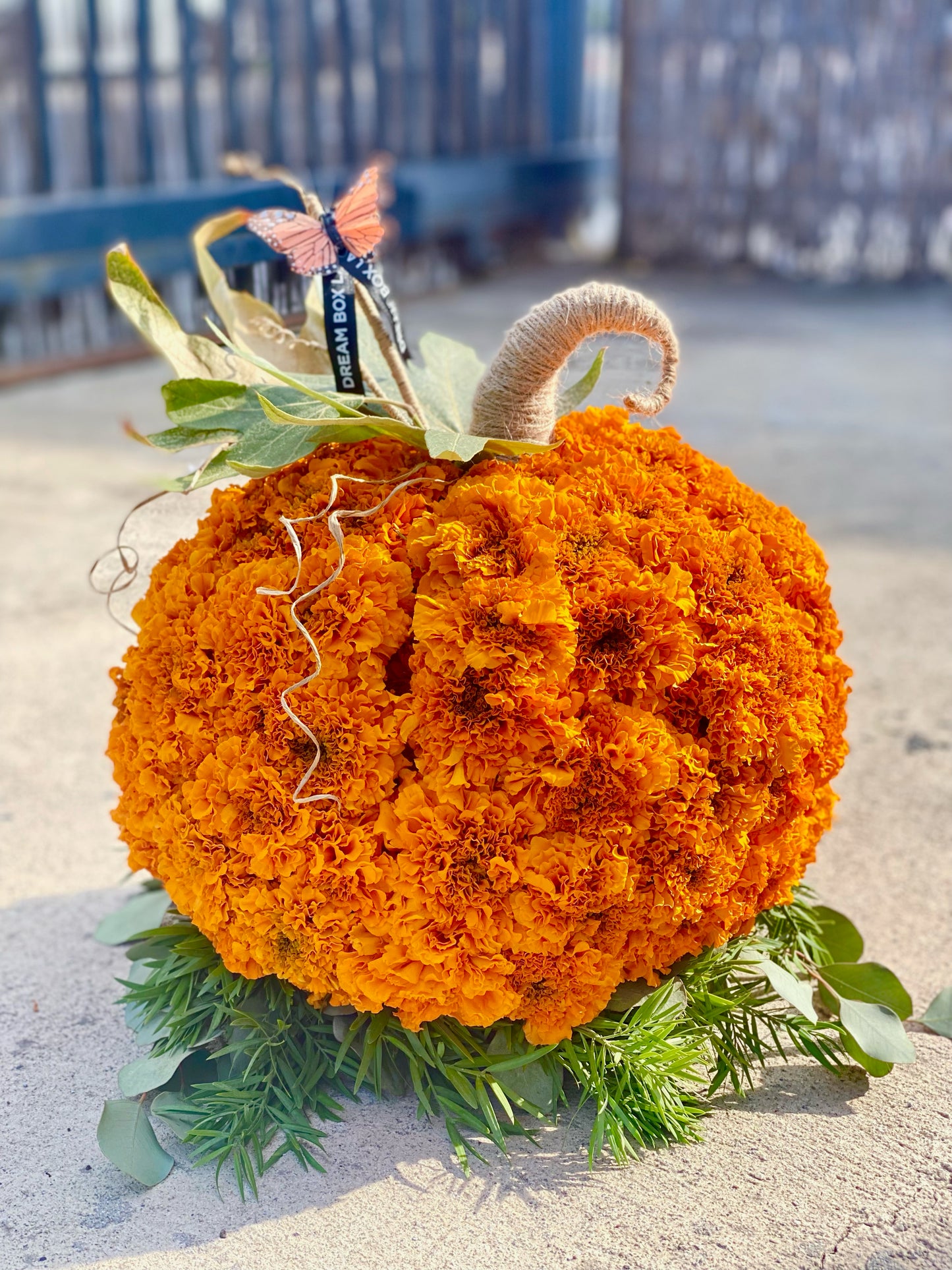 Signature Floral Pumpkin