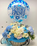 Two-Sided Gender Reveal Basket