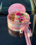 Macaroon Box with Flowers